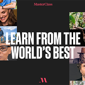 MasterClass — Learn From the World's Best